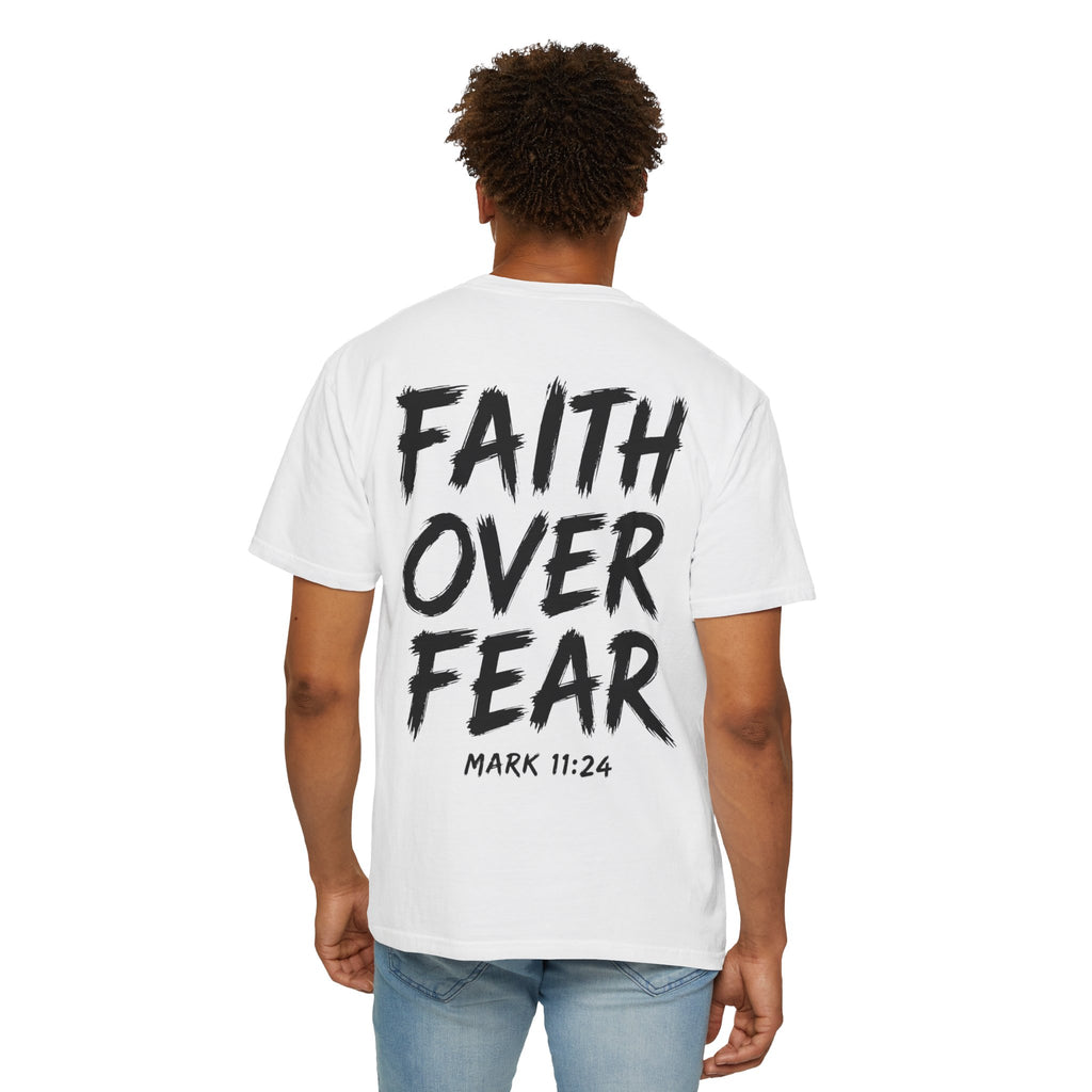 Faith Over Fear Tee — White
