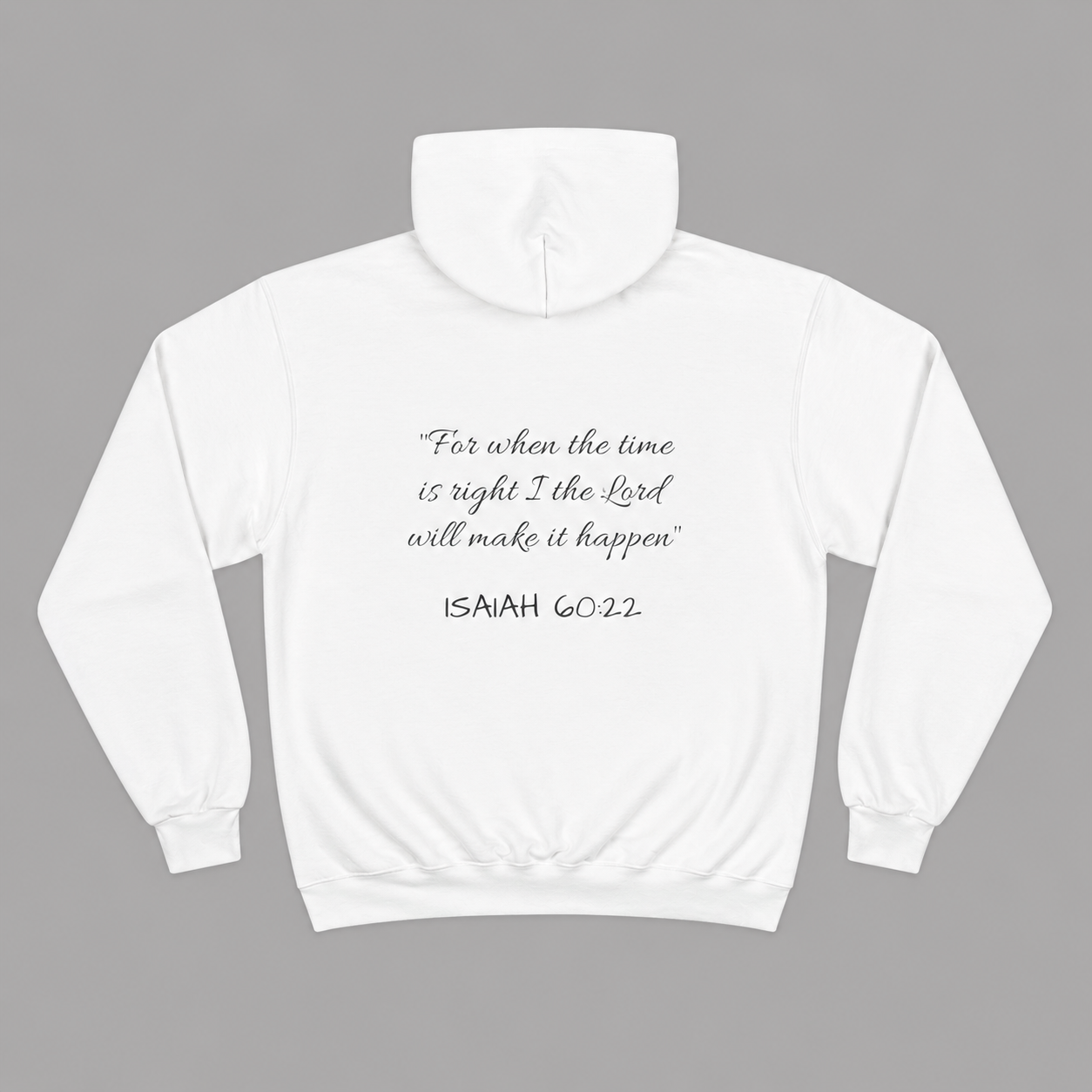 🔥$180+ VALUE🔥 White “Isaiah 60:22” + Unisex Fleece Sweatpants Bundle