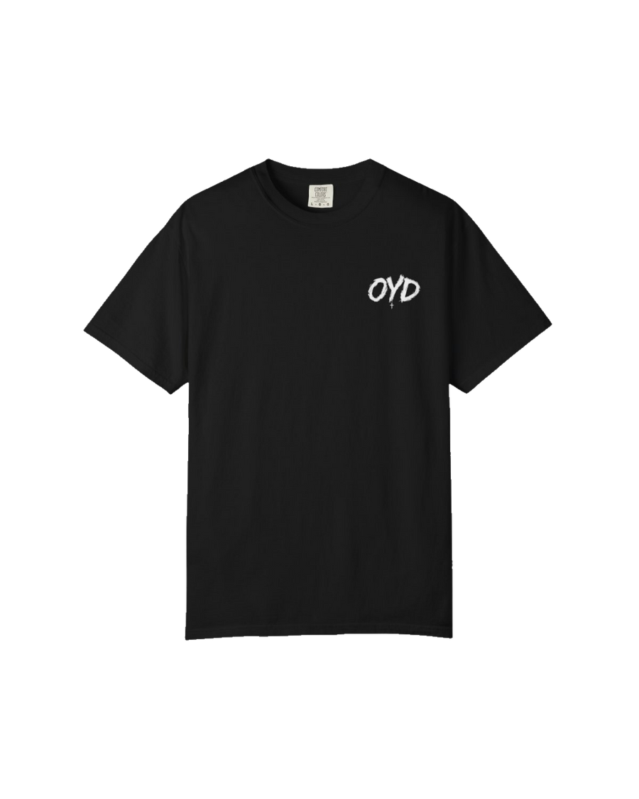 Faith Over Fear Tee — Black