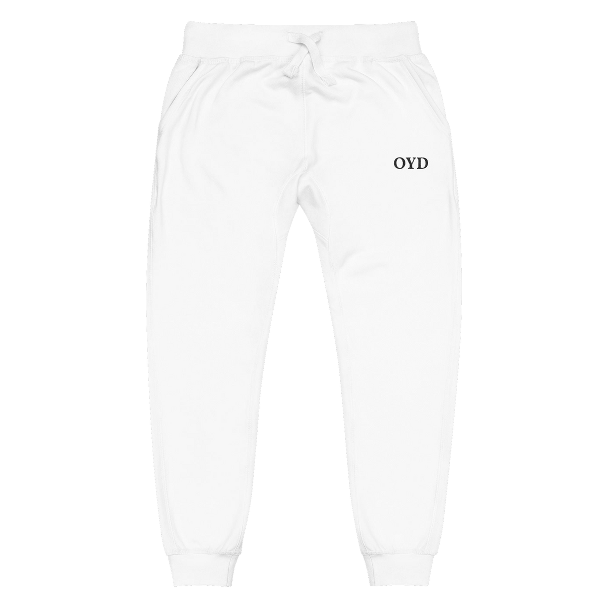 OYD Fleece Sweatpants — White