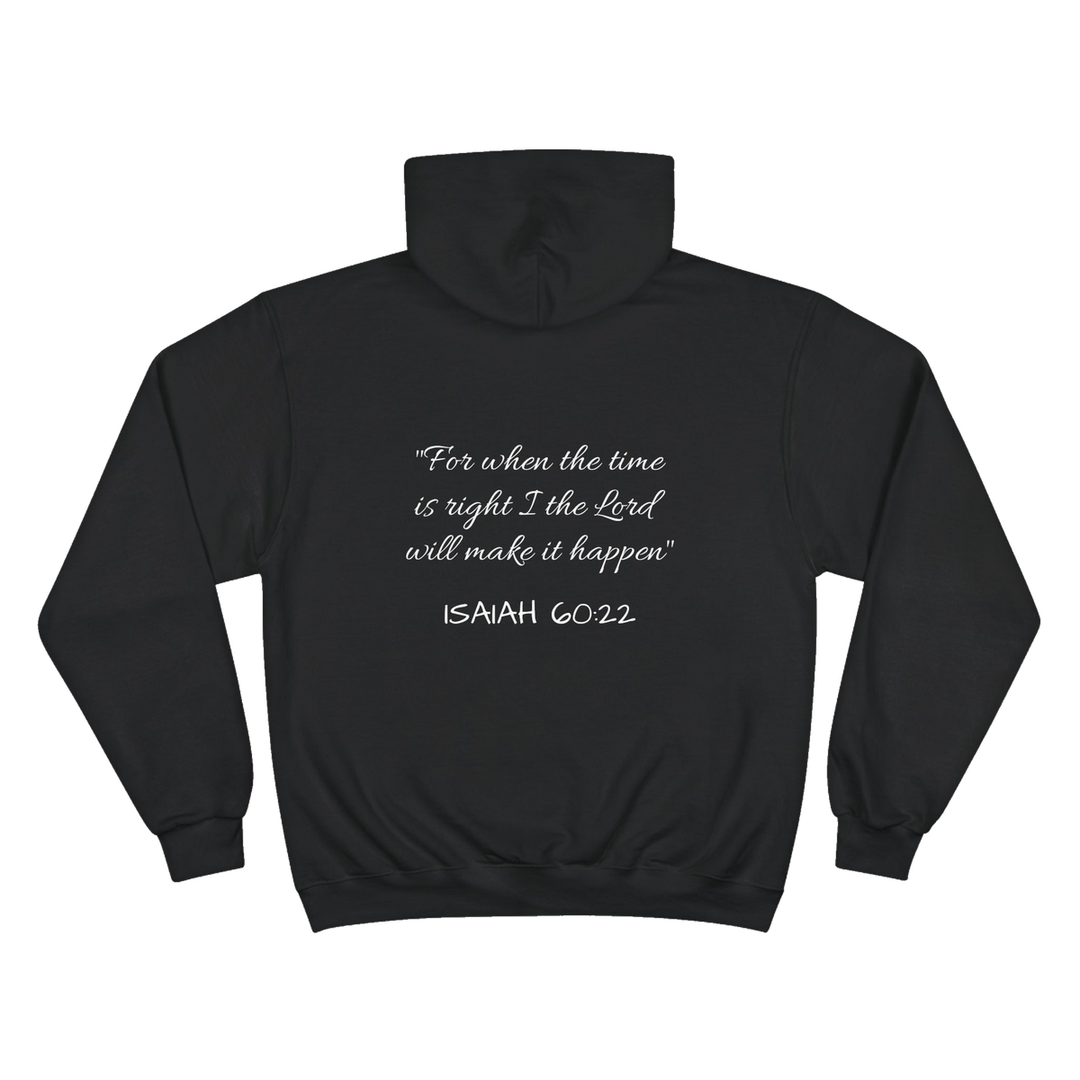 Isaiah 60:22 Hoodie — Black